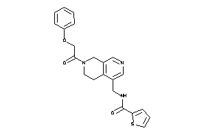 N-[[7-(2-phenoxyacetyl)-6,8-dihydro-5H-2,7-naphthyridin-4-yl]methyl]thiophene-2-carboxamide