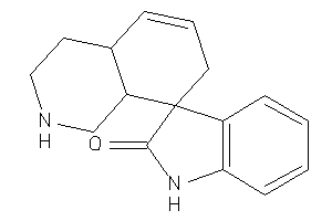 Spiro[2,3,4,4a,7,8a-hexahydro-1H-isoquinoline-8,3'-indoline]-2'-one