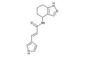 3-(1H-pyrrol-3-yl)-N-(4,5,6,7-tetrahydro-1H-indazol-4-yl)acrylamide