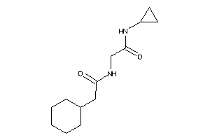 2-[(2-cyclohexylacetyl)amino]-N-cyclopropyl-acetamide