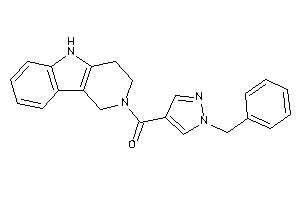 (1-benzylpyrazol-4-yl)-(1,3,4,5-tetrahydropyrido[4,3-b]indol-2-yl)methanone