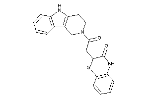 2-[2-keto-2-(1,3,4,5-tetrahydropyrido[4,3-b]indol-2-yl)ethyl]-4H-1,4-benzothiazin-3-one