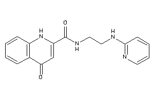 4-keto-N-[2-(2-pyridylamino)ethyl]-1H-quinoline-2-carboxamide