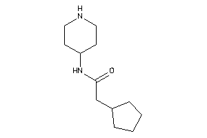 2-cyclopentyl-N-(4-piperidyl)acetamide