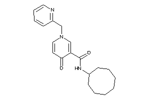 N-cyclooctyl-4-keto-1-(2-pyridylmethyl)nicotinamide