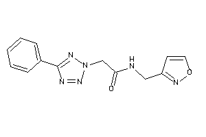 N-(isoxazol-3-ylmethyl)-2-(5-phenyltetrazol-2-yl)acetamide