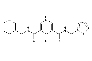 N'-(cyclohexylmethyl)-4-keto-N-(2-thenyl)-1H-pyridine-3,5-dicarboxamide