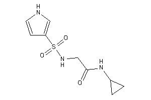 Image of N-cyclopropyl-2-(1H-pyrrol-3-ylsulfonylamino)acetamide