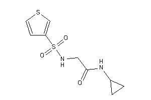 N-cyclopropyl-2-(3-thienylsulfonylamino)acetamide