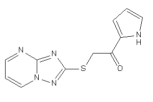 Image of 1-(1H-pyrrol-2-yl)-2-([1,2,4]triazolo[1,5-a]pyrimidin-2-ylthio)ethanone
