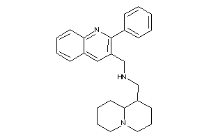 (2-phenyl-3-quinolyl)methyl-(quinolizidin-1-ylmethyl)amine