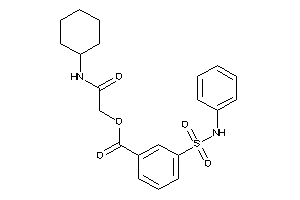 3-(phenylsulfamoyl)benzoic Acid [2-(cyclohexylamino)-2-keto-ethyl] Ester