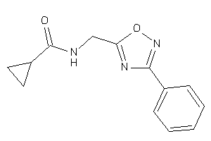 N-[(3-phenyl-1,2,4-oxadiazol-5-yl)methyl]cyclopropanecarboxamide