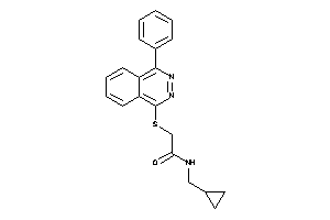 N-(cyclopropylmethyl)-2-[(4-phenylphthalazin-1-yl)thio]acetamide