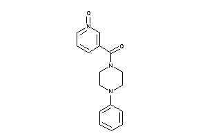 (1-keto-3-pyridyl)-(4-phenylpiperazino)methanone