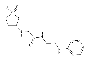 N-(2-anilinoethyl)-2-[(1,1-diketothiolan-3-yl)amino]acetamide