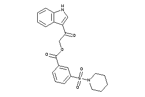 3-piperidinosulfonylbenzoic Acid [2-(1H-indol-3-yl)-2-keto-ethyl] Ester