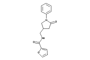 Image of N-[(5-keto-1-phenyl-pyrrolidin-3-yl)methyl]-2-furamide