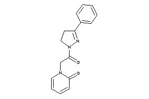 1-[2-keto-2-(3-phenyl-2-pyrazolin-1-yl)ethyl]-2-pyridone