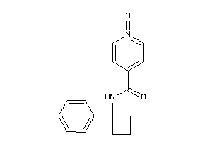 1-keto-N-(1-phenylcyclobutyl)isonicotinamide