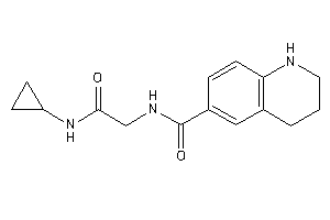 N-[2-(cyclopropylamino)-2-keto-ethyl]-1,2,3,4-tetrahydroquinoline-6-carboxamide