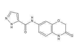 N-(3-keto-4H-1,4-benzoxazin-7-yl)-1H-pyrazole-5-carboxamide