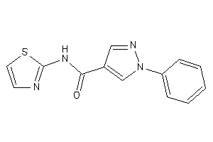 1-phenyl-N-thiazol-2-yl-pyrazole-4-carboxamide