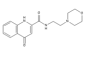 4-keto-N-(2-morpholinoethyl)-1H-quinoline-2-carboxamide