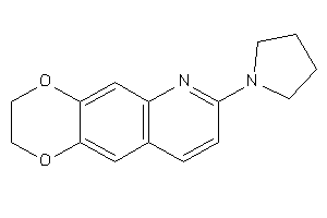 7-pyrrolidino-2,3-dihydro-[1,4]dioxino[2,3-g]quinoline