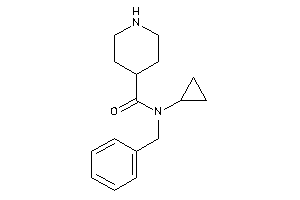 N-benzyl-N-cyclopropyl-isonipecotamide