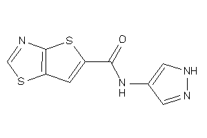 N-(1H-pyrazol-4-yl)thieno[2,3-d]thiazole-5-carboxamide
