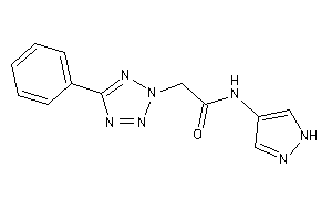 2-(5-phenyltetrazol-2-yl)-N-(1H-pyrazol-4-yl)acetamide