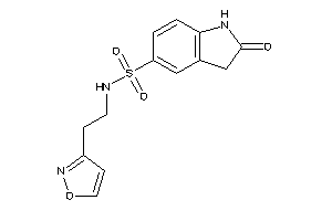 N-(2-isoxazol-3-ylethyl)-2-keto-indoline-5-sulfonamide