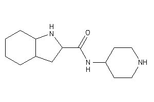 N-(4-piperidyl)-2,3,3a,4,5,6,7,7a-octahydro-1H-indole-2-carboxamide