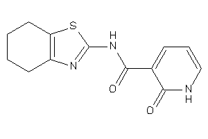 2-keto-N-(4,5,6,7-tetrahydro-1,3-benzothiazol-2-yl)-1H-pyridine-3-carboxamide