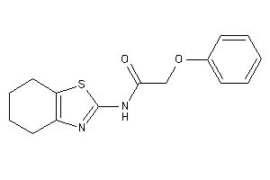 2-phenoxy-N-(4,5,6,7-tetrahydro-1,3-benzothiazol-2-yl)acetamide