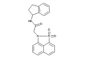 Image of 2-(diketoBLAHyl)-N-indan-1-yl-acetamide