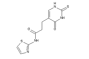 3-(4-keto-2-thioxo-1H-pyrimidin-5-yl)-N-thiazol-2-yl-propionamide