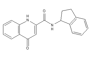 N-indan-1-yl-4-keto-1H-quinoline-2-carboxamide