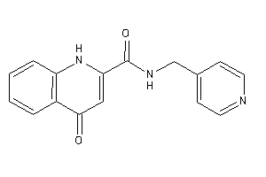 4-keto-N-(4-pyridylmethyl)-1H-quinoline-2-carboxamide