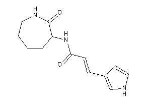 N-(2-ketoazepan-3-yl)-3-(1H-pyrrol-3-yl)acrylamide