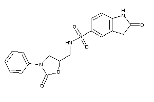 2-keto-N-[(2-keto-3-phenyl-oxazolidin-5-yl)methyl]indoline-5-sulfonamide