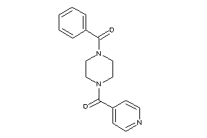 (4-isonicotinoylpiperazino)-phenyl-methanone