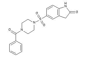 5-(4-benzoylpiperazino)sulfonyloxindole