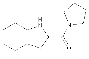 2,3,3a,4,5,6,7,7a-octahydro-1H-indol-2-yl(pyrrolidino)methanone