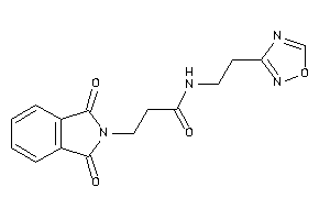 N-[2-(1,2,4-oxadiazol-3-yl)ethyl]-3-phthalimido-propionamide