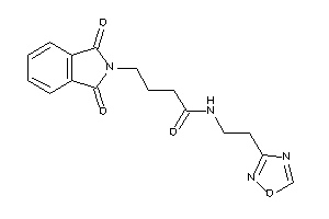 N-[2-(1,2,4-oxadiazol-3-yl)ethyl]-4-phthalimido-butyramide