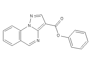 Pyrazolo[1,5-a]quinazoline-3-carboxylic Acid Phenyl Ester