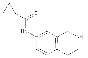 N-(1,2,3,4-tetrahydroisoquinolin-7-yl)cyclopropanecarboxamide