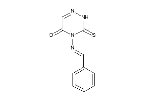 4-(benzalamino)-3-thioxo-2H-1,2,4-triazin-5-one
